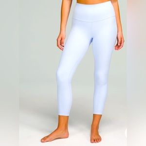 lululemon Align™ High-Rise Pant 28" and top pastel blue